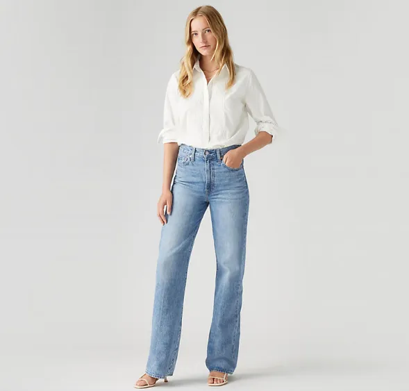 Ribcage Wide Leg Jeans SALE