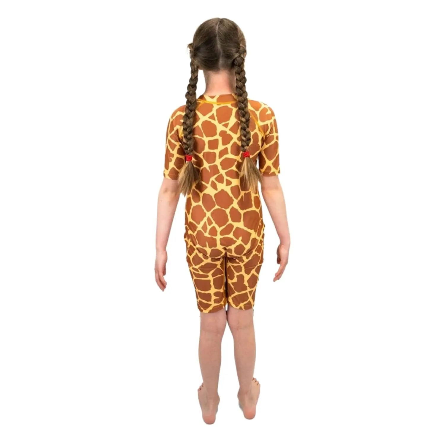Saltskin Youth Kids UV Shorty Sun Suit - Giraffe