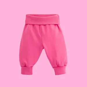 ScandiBugs Own Label Organic Yoga Pants - Bubblegum Pink