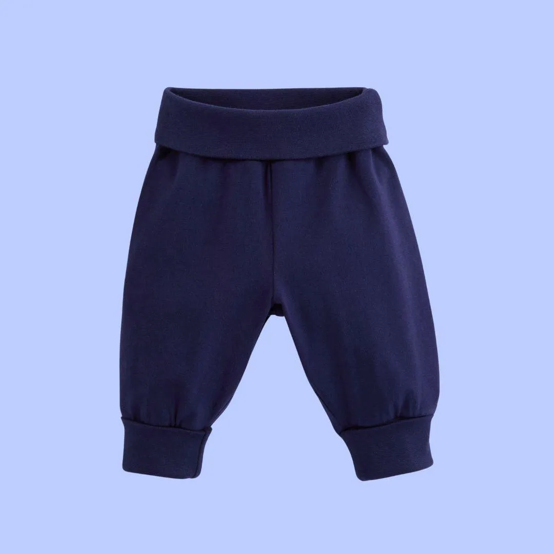 ScandiBugs Own Label Organic Yoga Pants - Deep Sea Navy