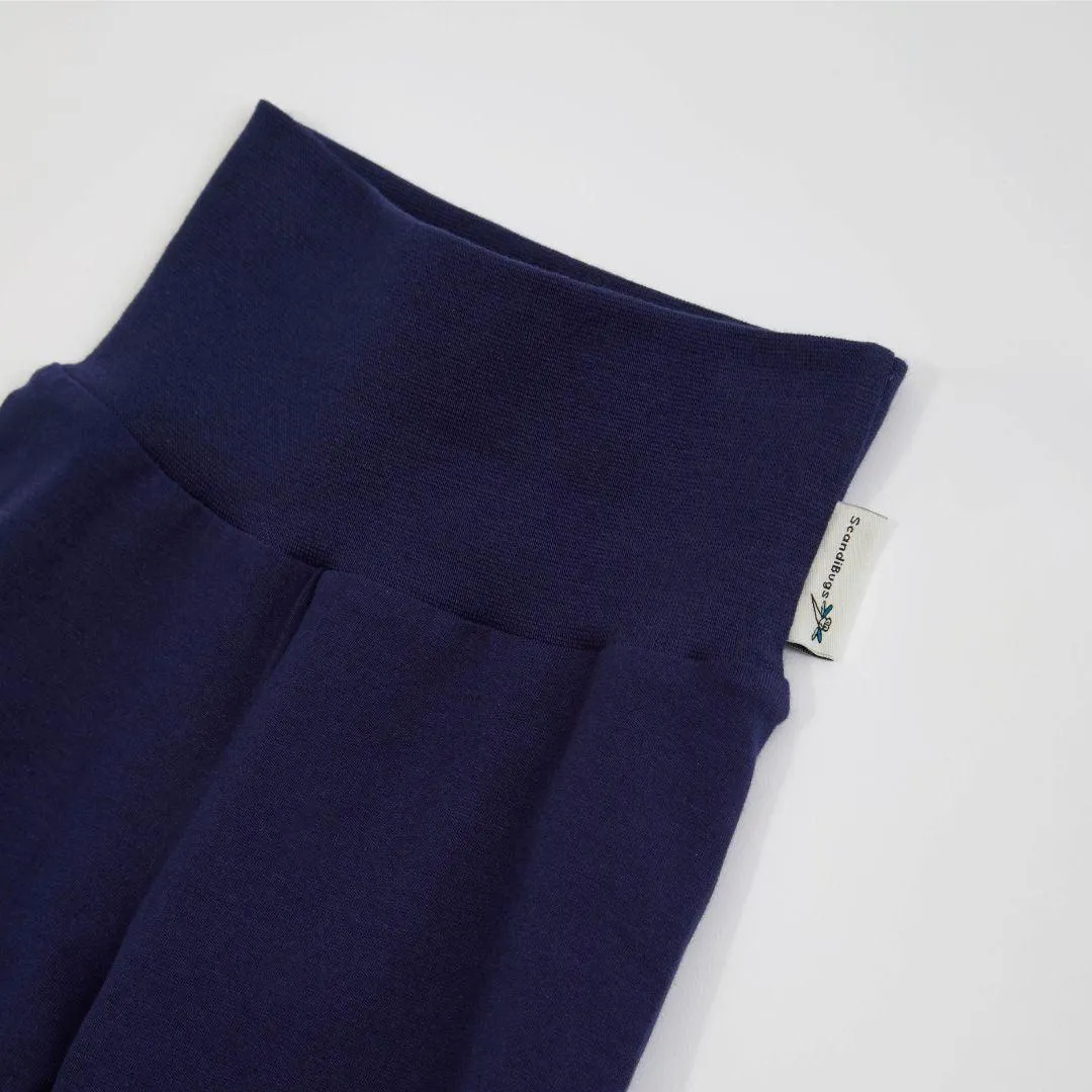 ScandiBugs Own Label Organic Yoga Pants - Deep Sea Navy