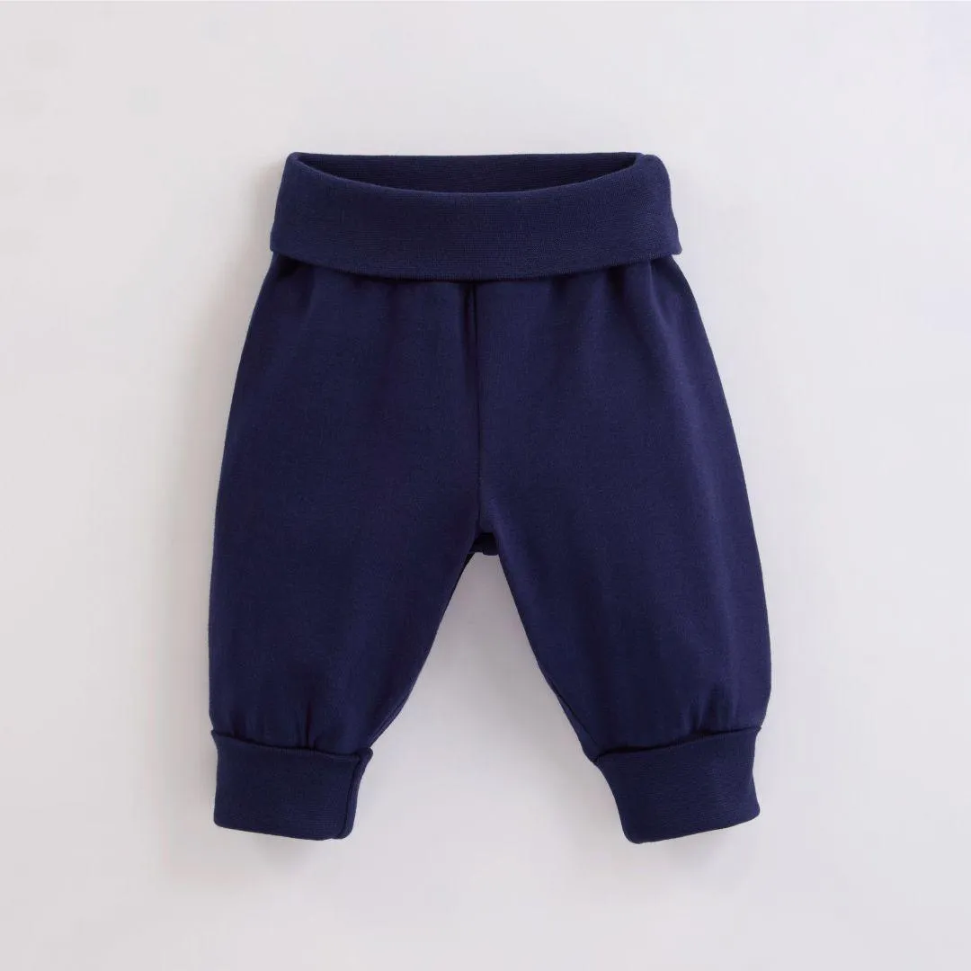 ScandiBugs Own Label Organic Yoga Pants - Deep Sea Navy