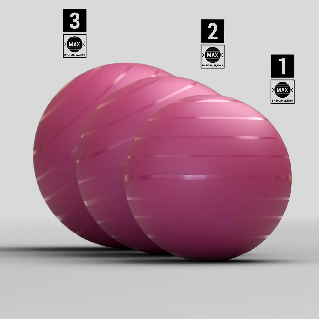 Size 3 / 75 cm Durable Swiss Ball