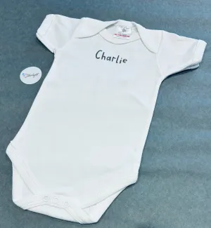 Starlight Personalised 'Name' Baby Vest