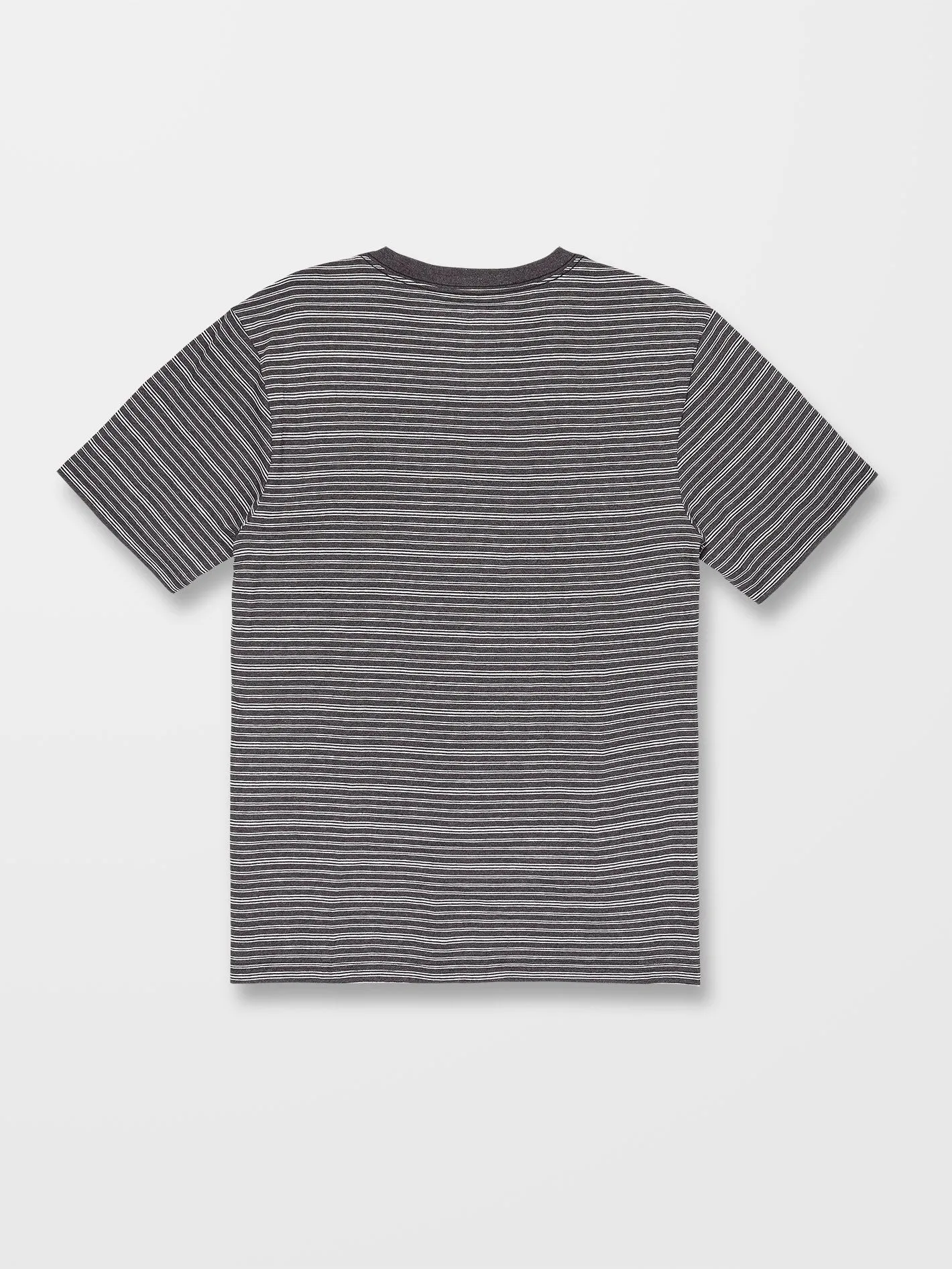 Static Stripe T-Shirt - BLACK