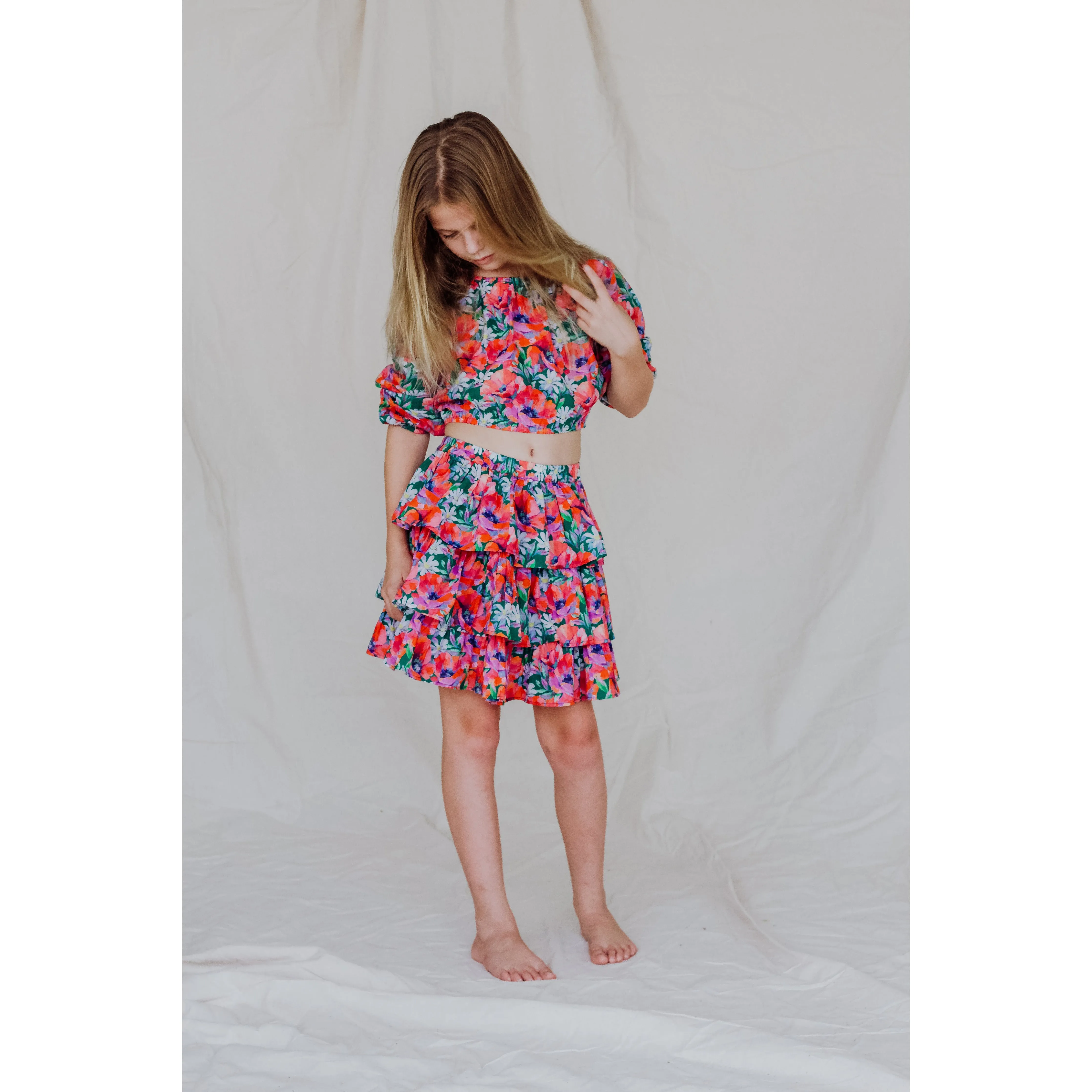 Stevie Top-Foliage Summer Field