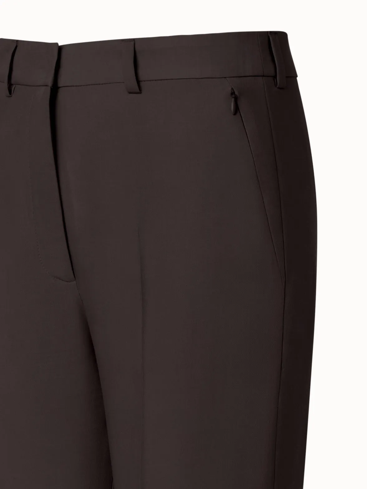 Straight Cool Wool Pants