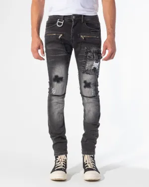 SURGE DENIM (BLACK STONE WASH)