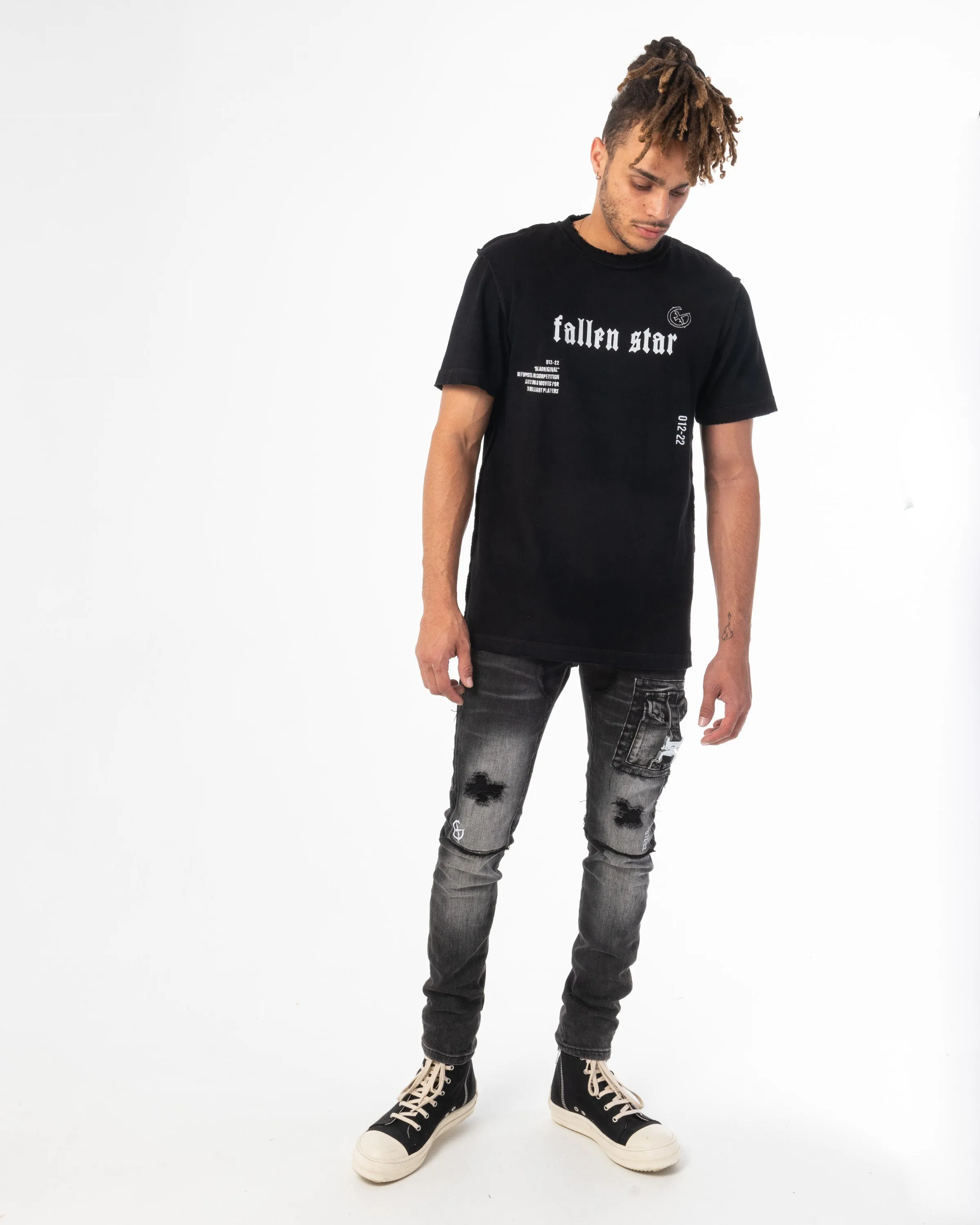 SURGE DENIM (BLACK STONE WASH)
