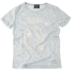 T-Shirt with Treasure Print