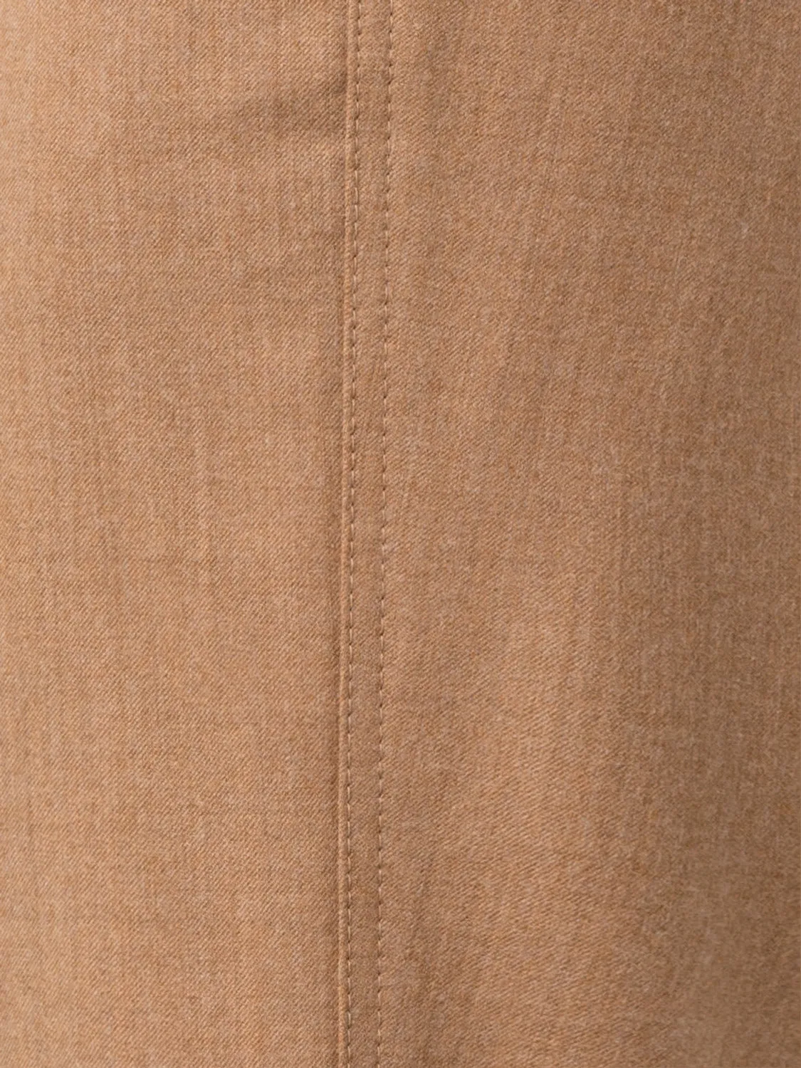 Tapered Wool Stretch Flannel Pants