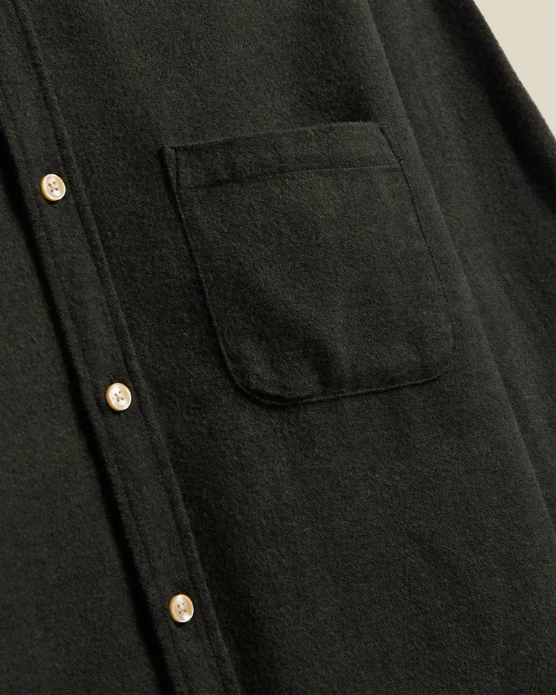 Teca Long Sleeve Shirt - Forest Green