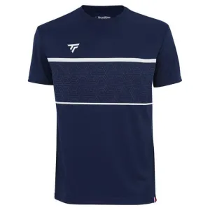 Tecnifibre Mens Team Tech Badminton T-Shirt - Marine