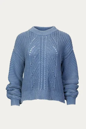 TERNAY MINERAL WASH RIBBED SWEATER