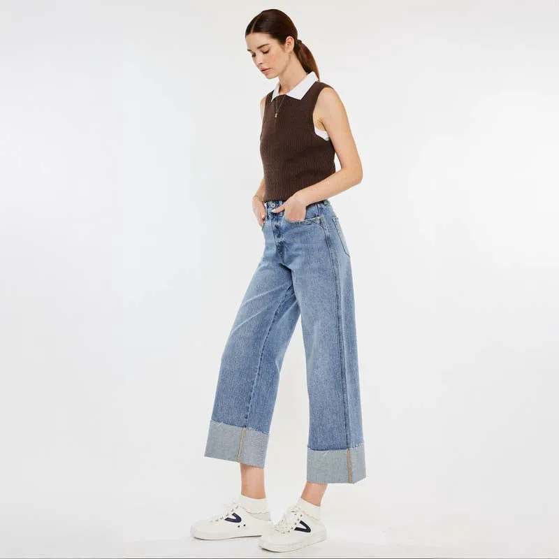 The Alfie Wide Leg Jeans