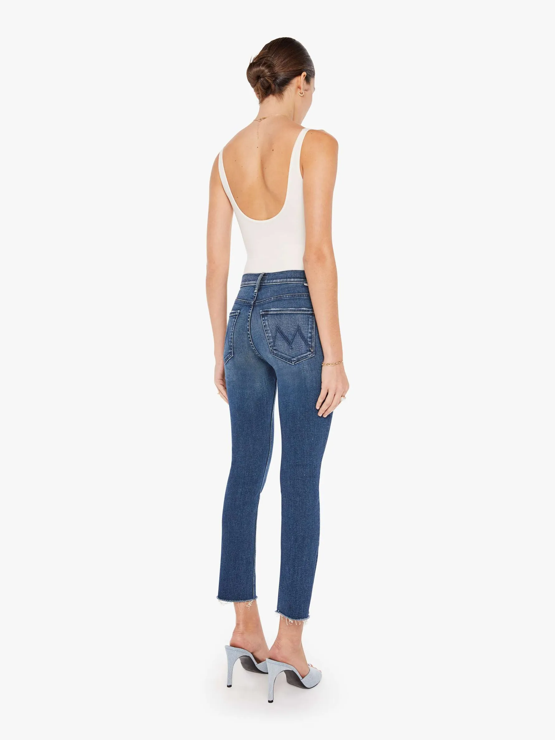 The Mid Rise Dazzler Ankle Fray (Best-Seller!)