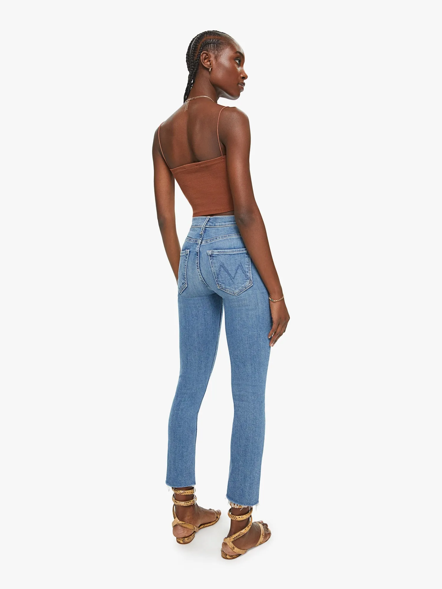 The Mid Rise Dazzler Ankle Fray (Best-Seller!)
