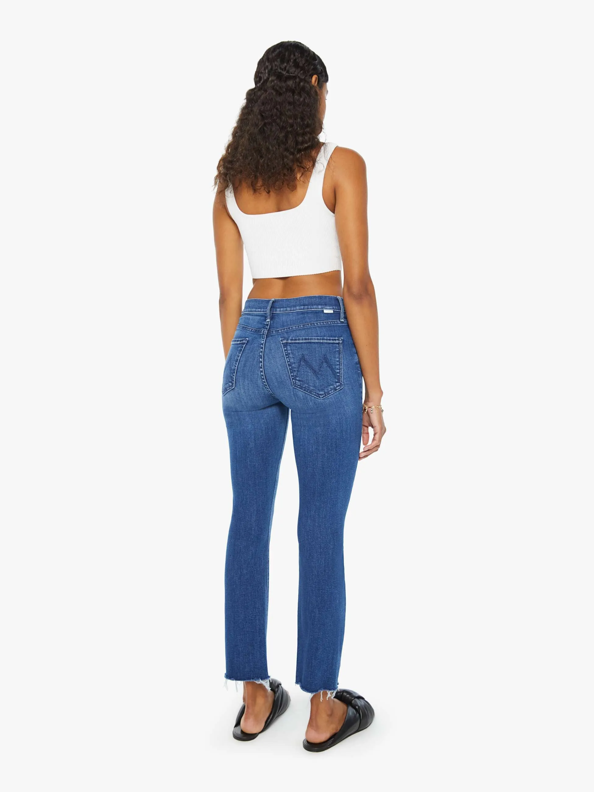 The Mid Rise Dazzler Ankle Fray (Best-Seller!)