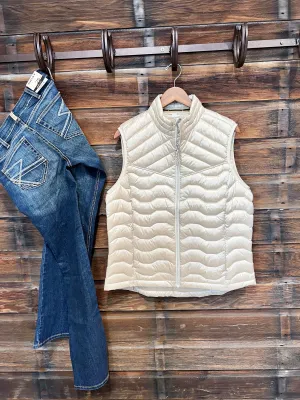 The Performance Down Vest in Ivory