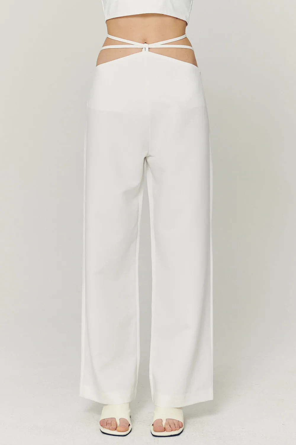Thea Wide Leg String Pants