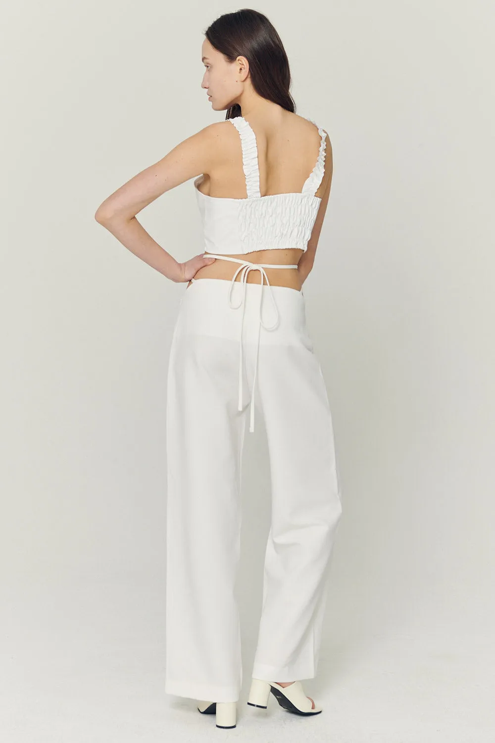 Thea Wide Leg String Pants