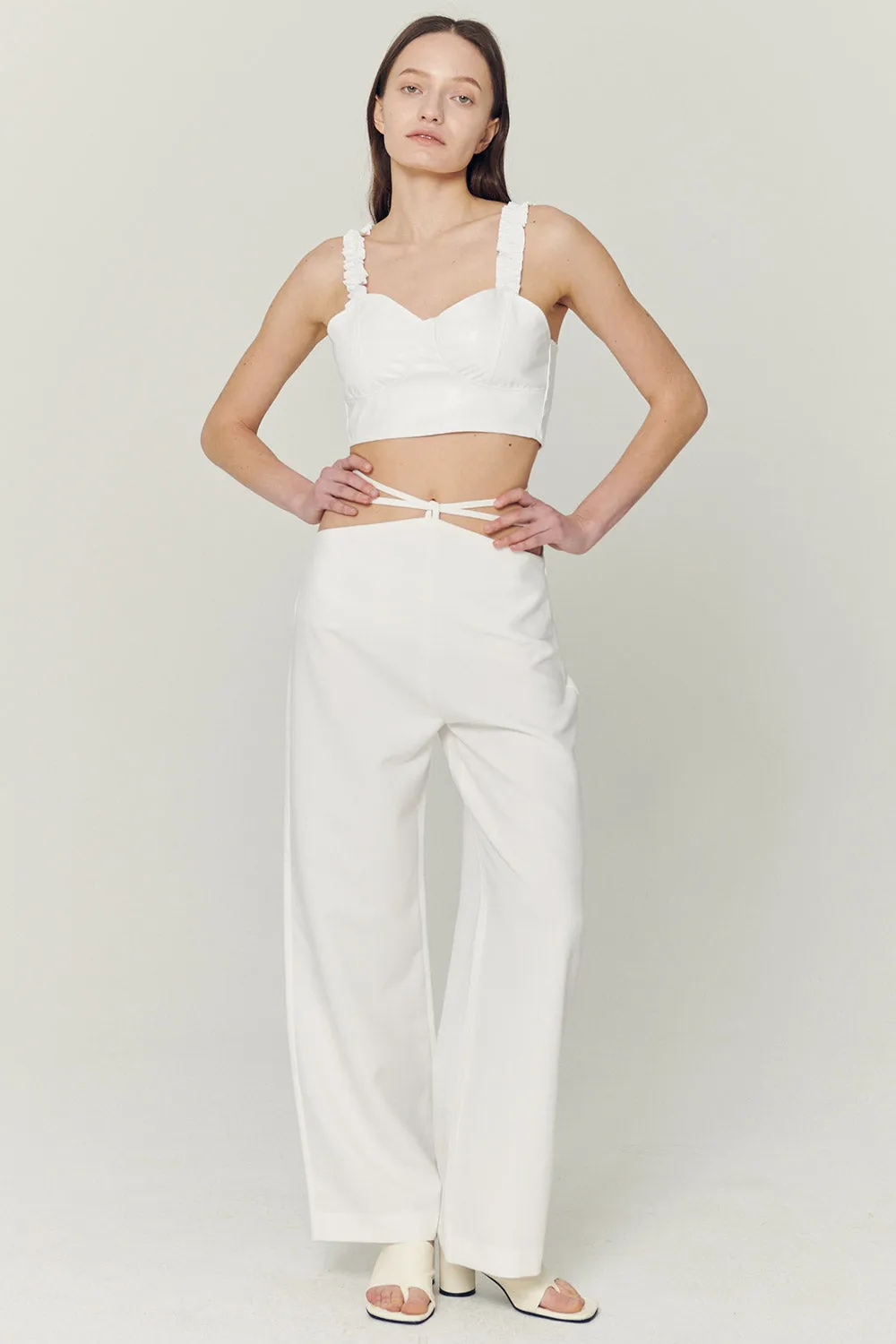 Thea Wide Leg String Pants