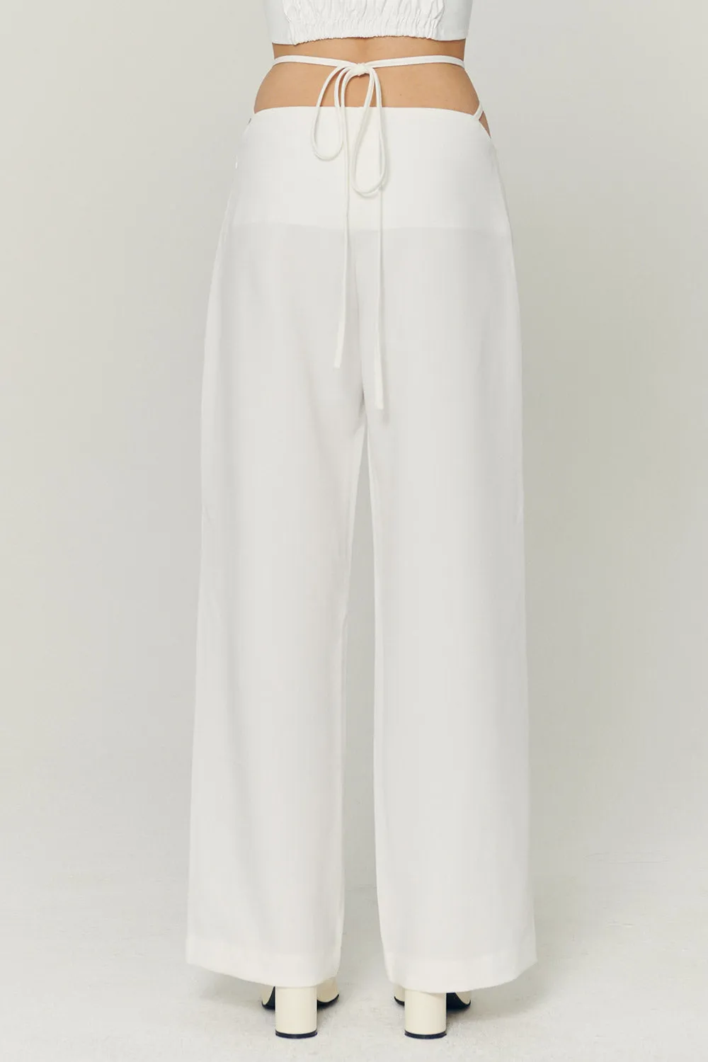 Thea Wide Leg String Pants