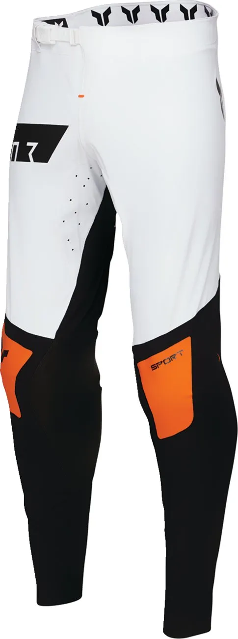 THOR SPORTMODE Rogue Pants White/Orange