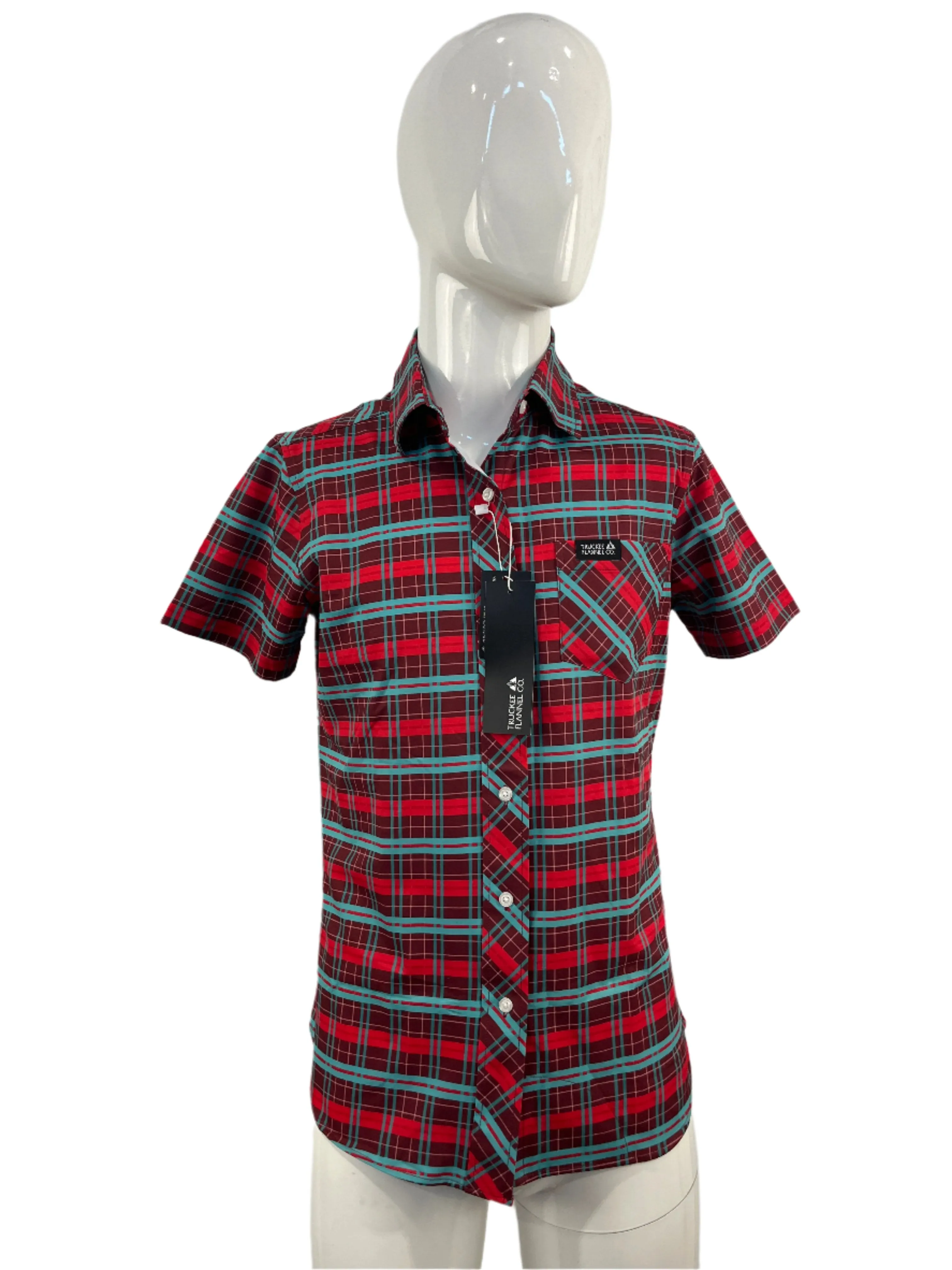 Truckee Flannel CO. Boca Short Sleeve Active W Flannel