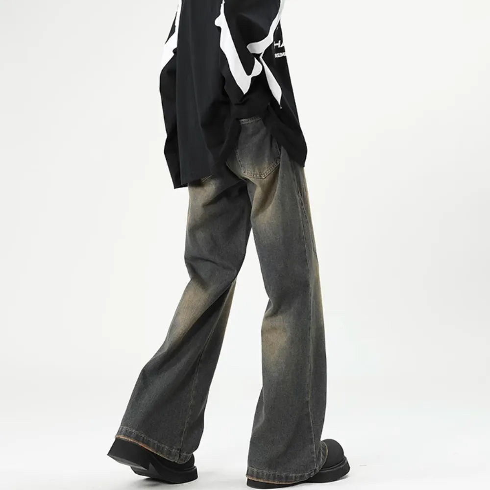 Vintage Micro-Boom Washed Jeans