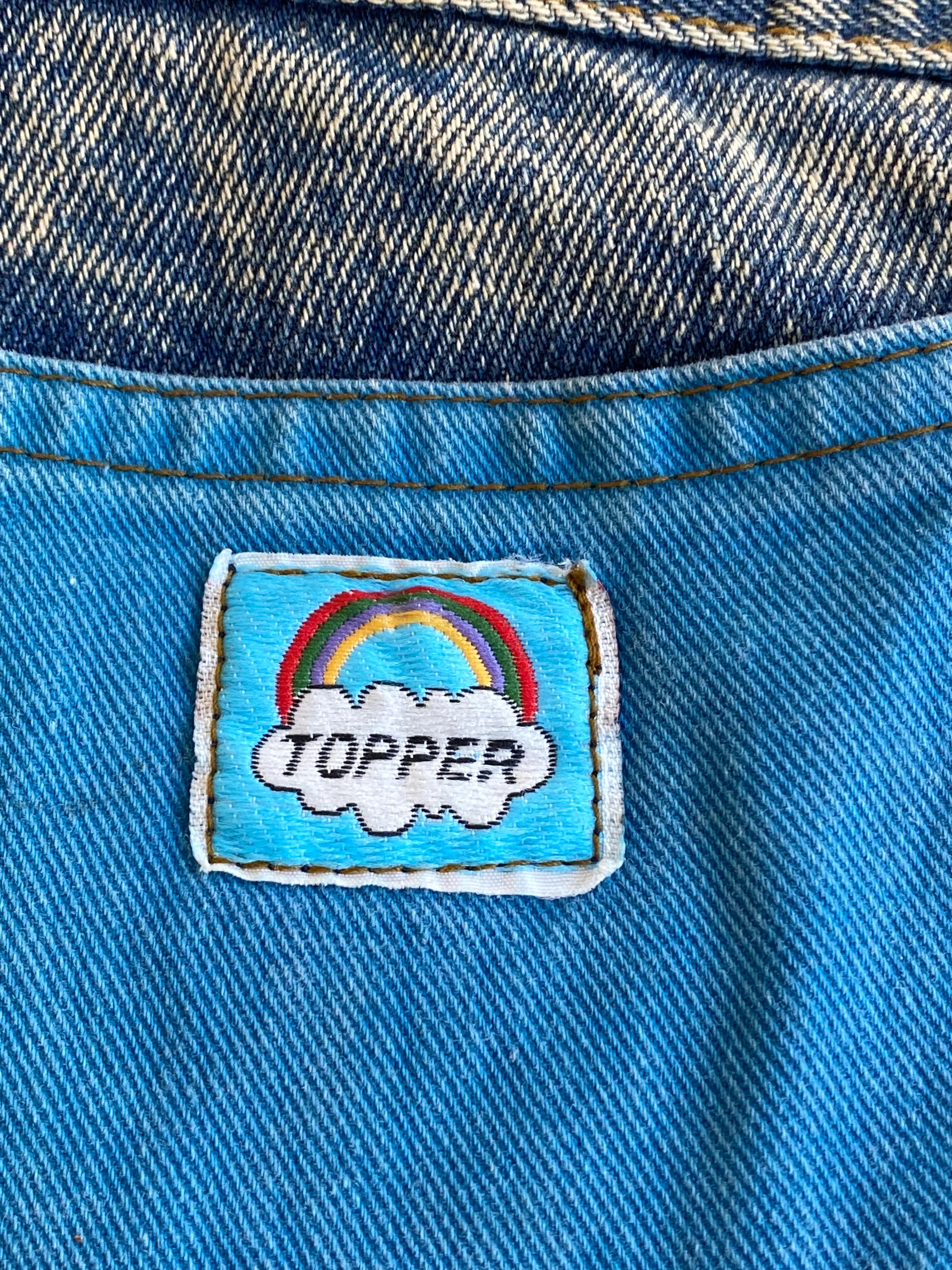 Vintage Topper Acid Wash Jeans