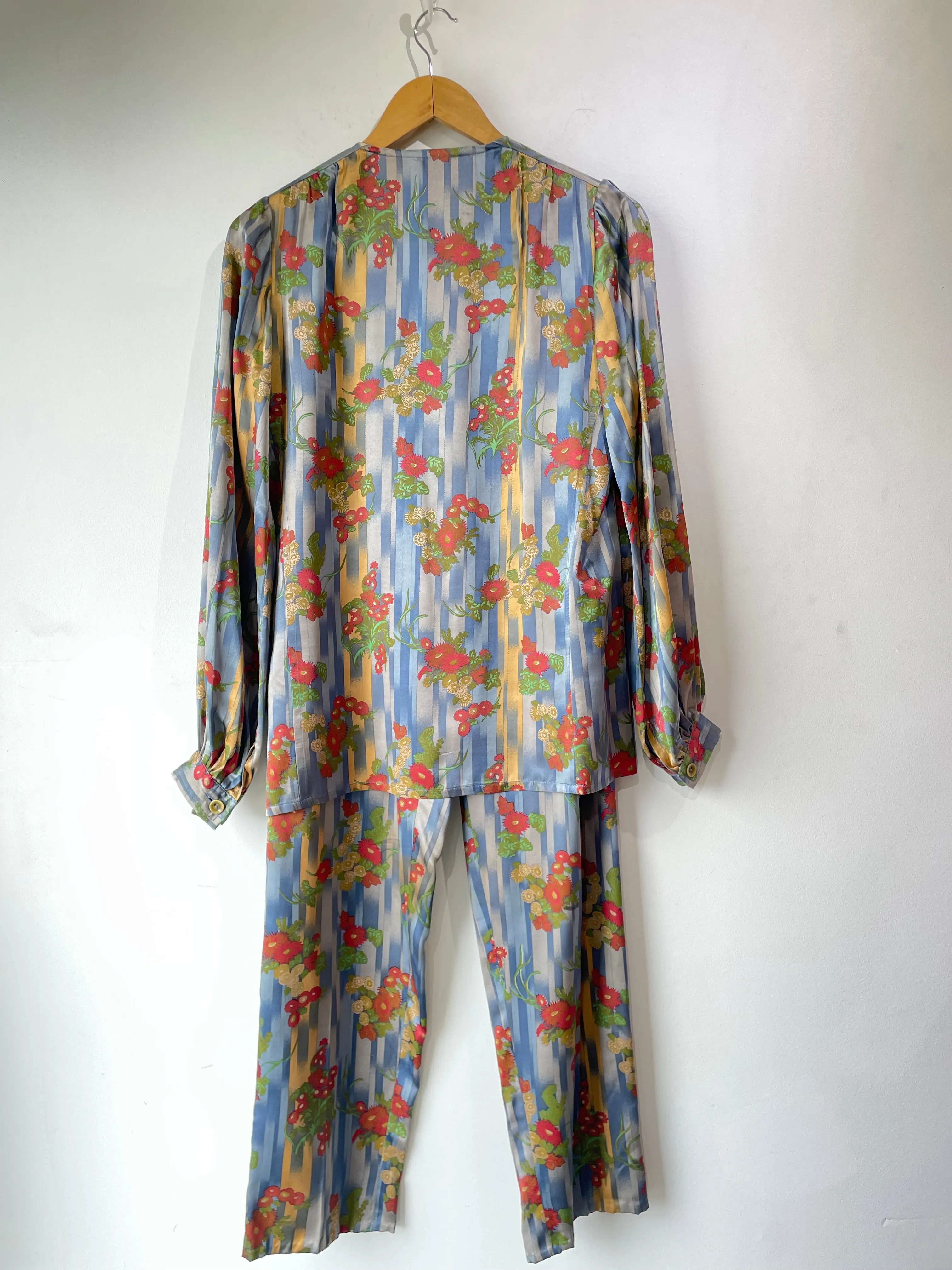 Vintage Ungaro Parallele Two-Piece Floral Set