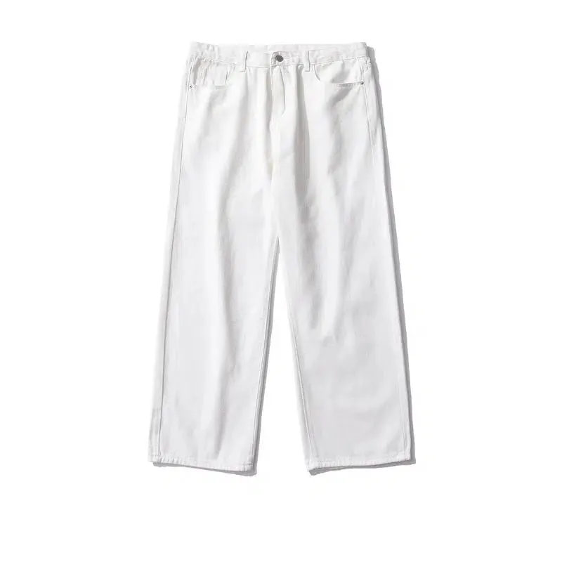 Vintage Washed Straight Leg Jeans
