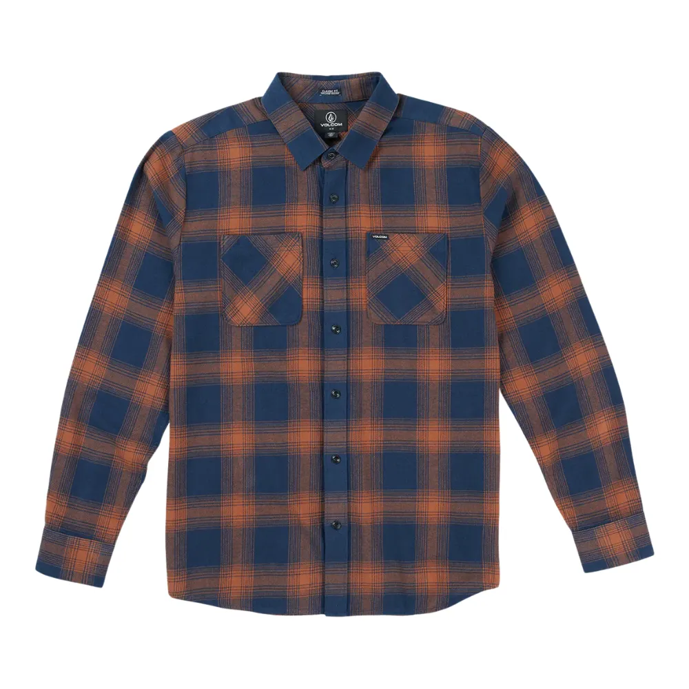 Volcom Men's Netastone Long Sleeve Flannel