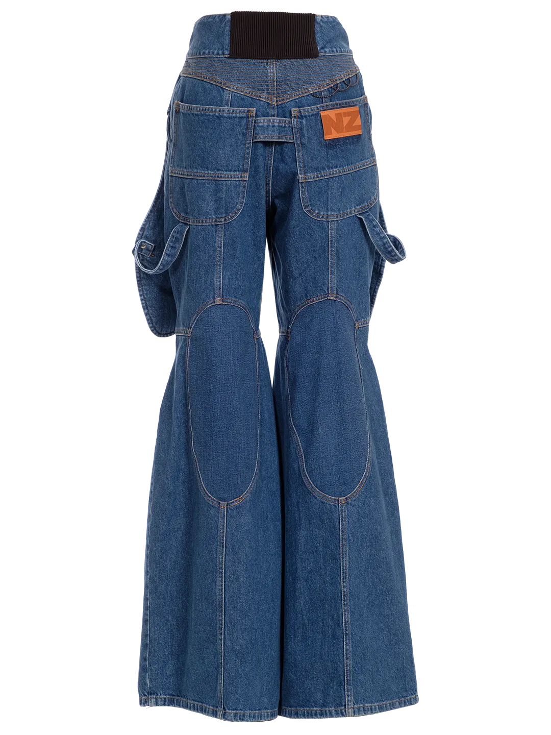Washed Denim Jeans