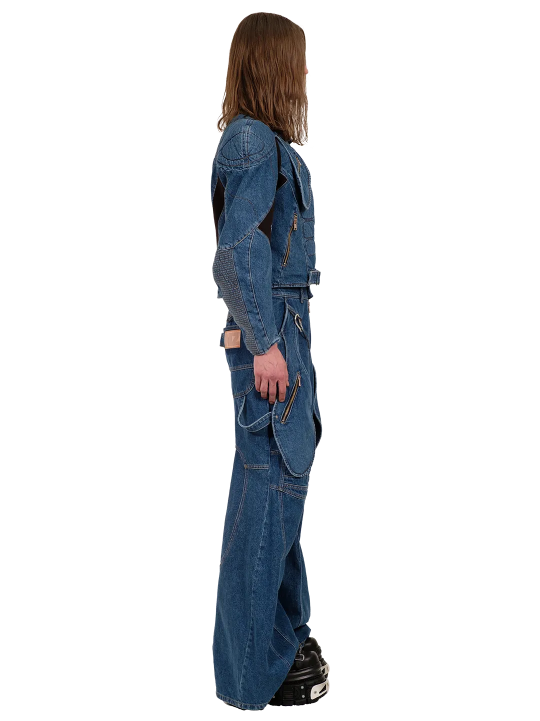 Washed Denim Jeans