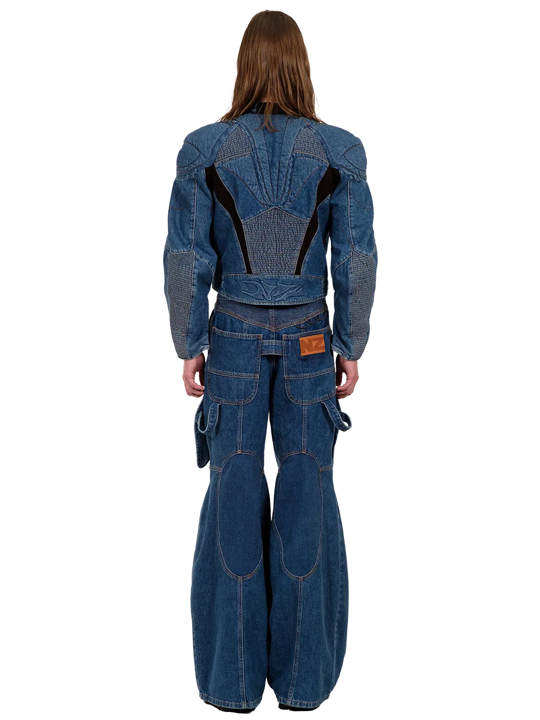 Washed Denim Jeans