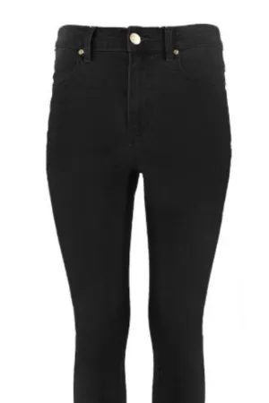 Washed Out Skinny Jeans - Black