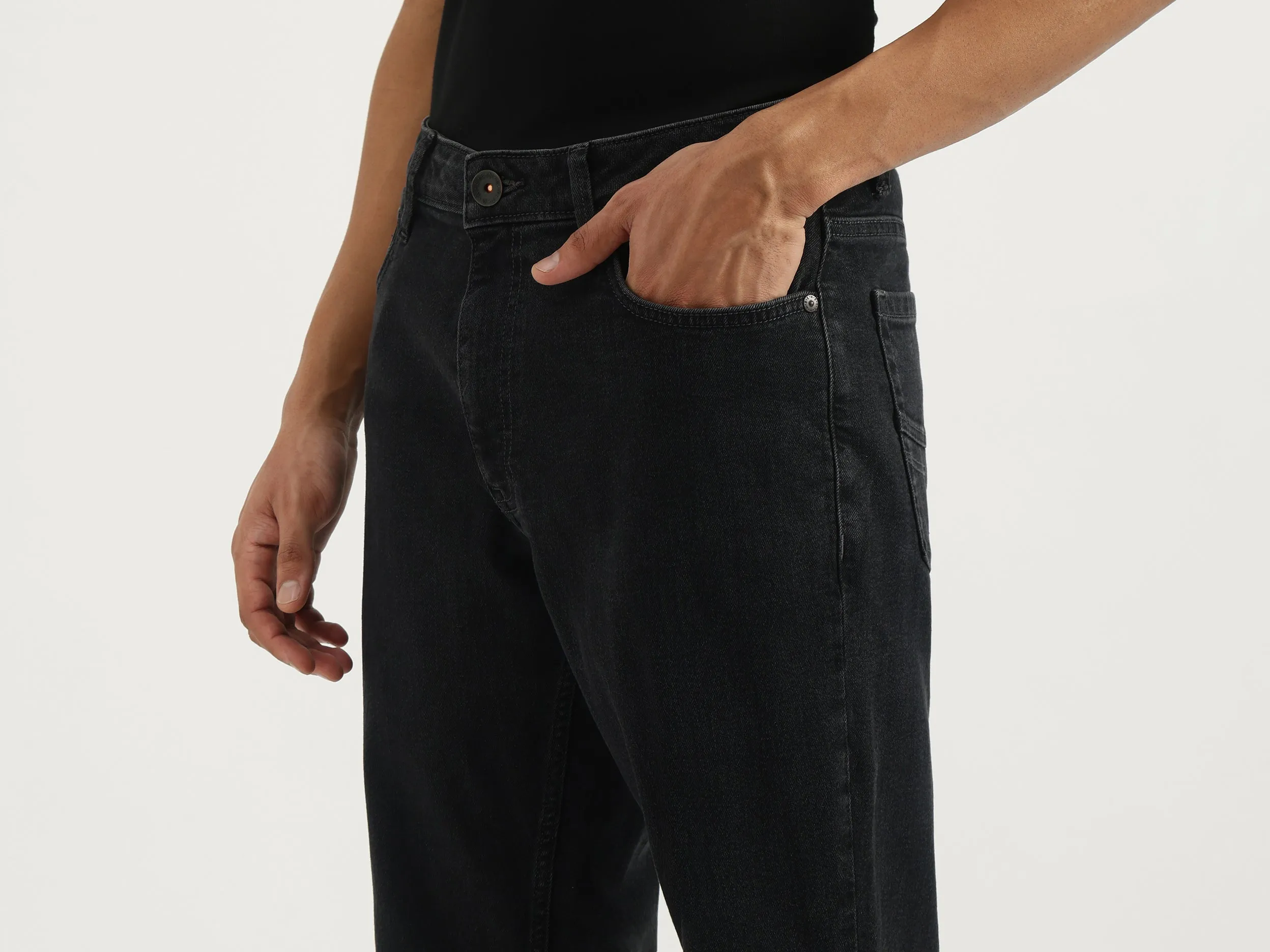 Washed Slim Jeans