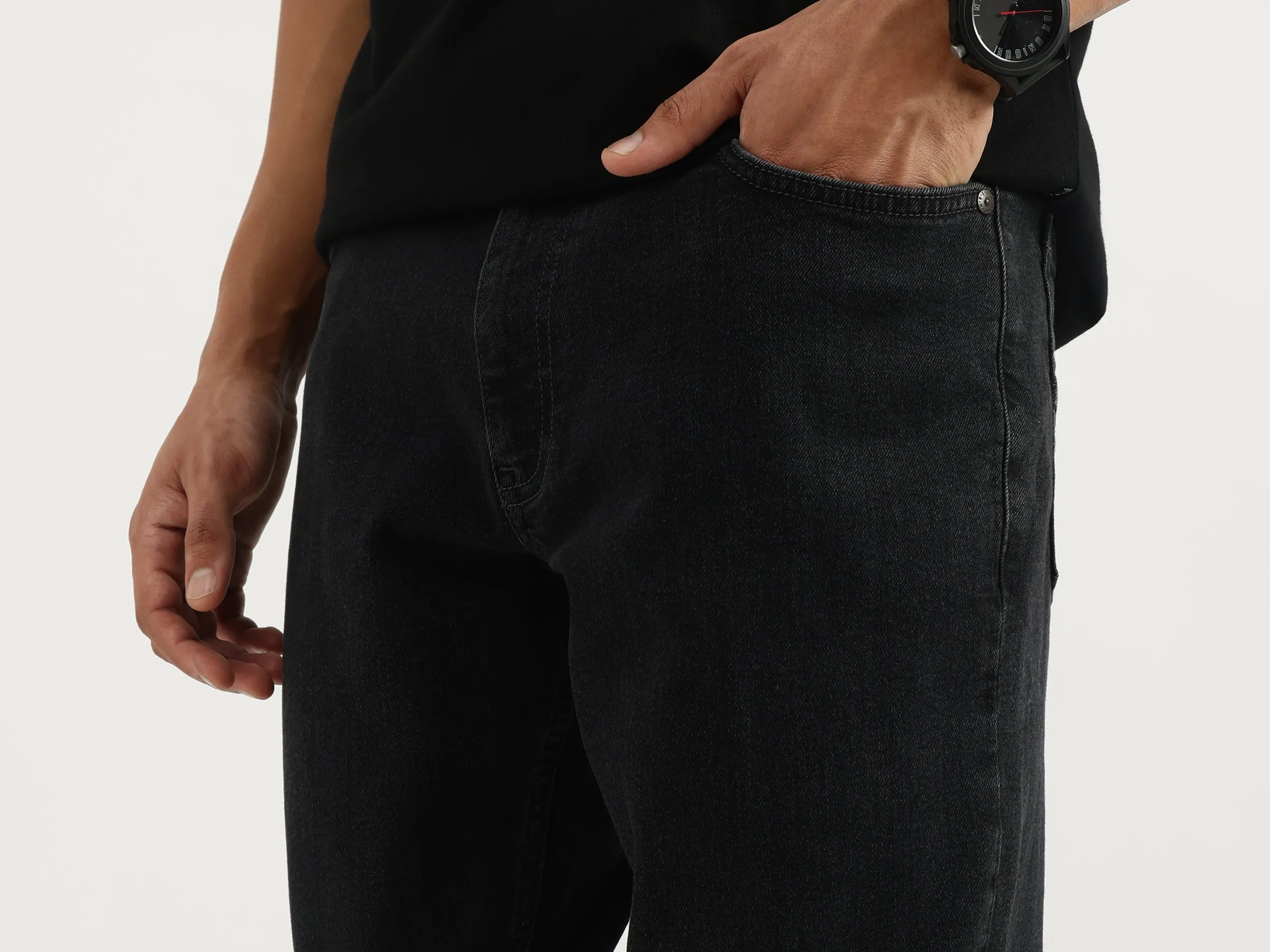 Washed Slim Jeans