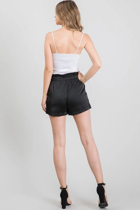 WAY SATIN SHORTS
