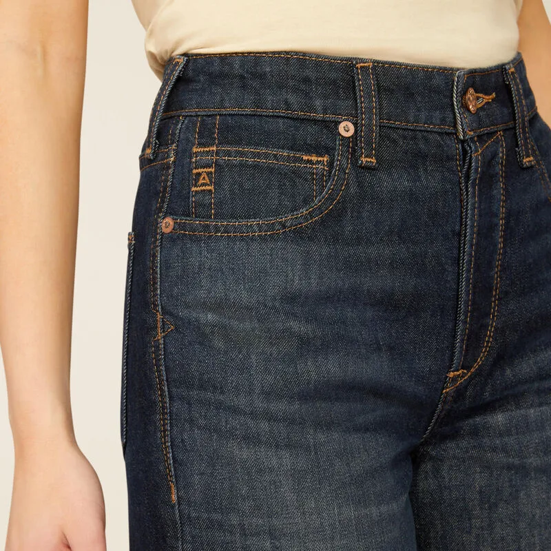 Women's Ariat Ultra High Rise Jasmine Tomboy Wide Leg Jeans