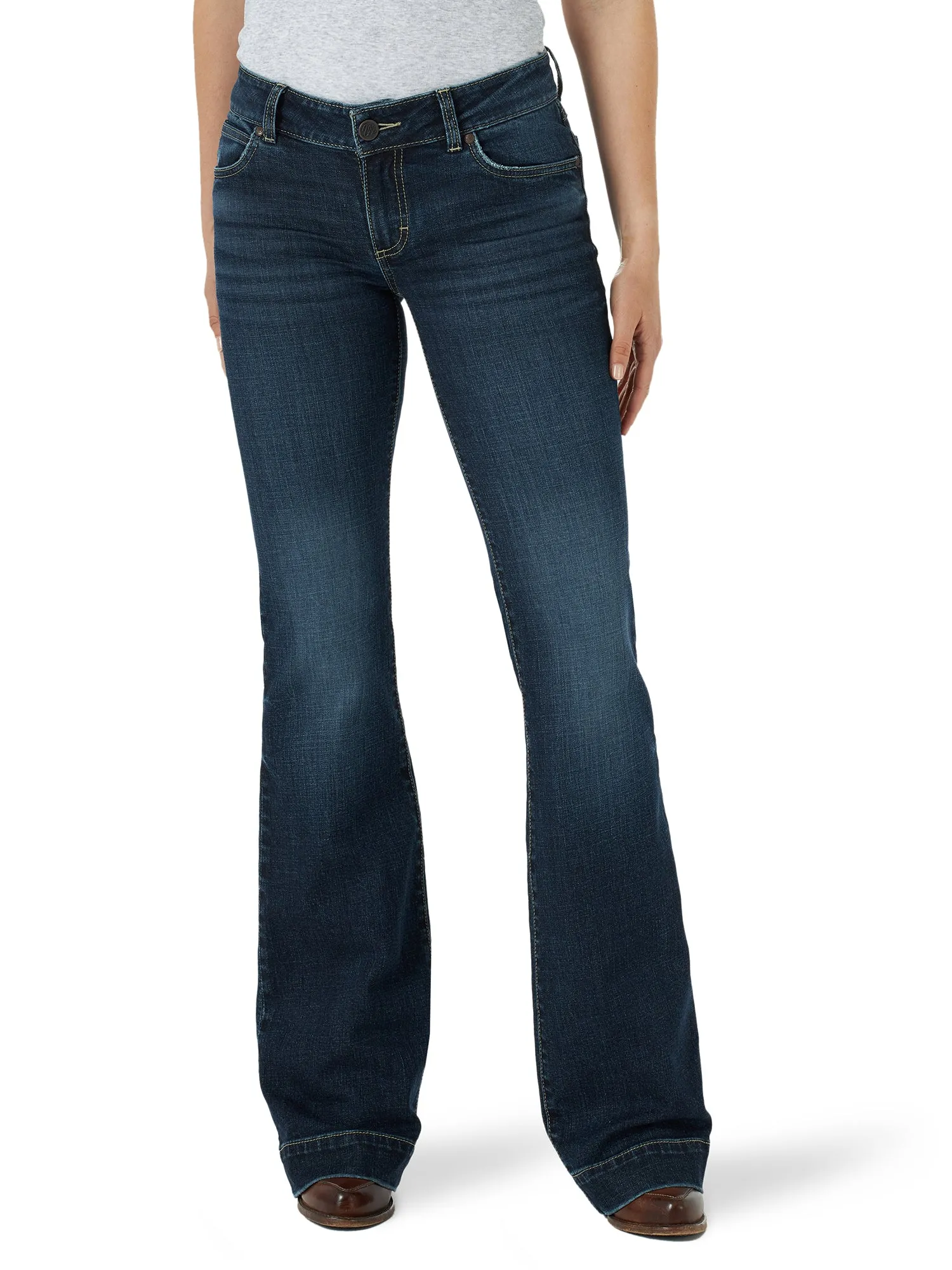 Wrangler Women's Samantha Retro Mae Wide Leg Trouser