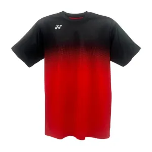 Yonex YTM5 Mens Badminton T-Shirt - Red / Black